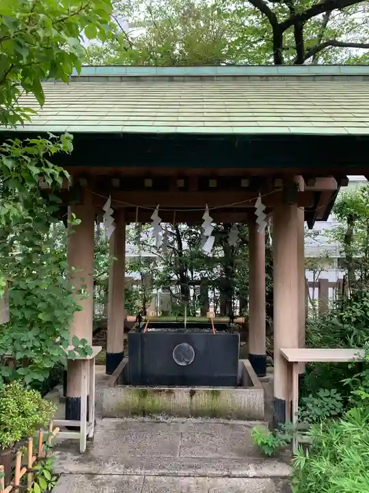 芝大神宮の手水舎