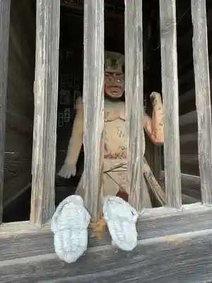 永福寺　童子堂の像