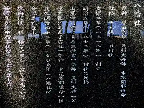 八幡社（山尻町）の歴史