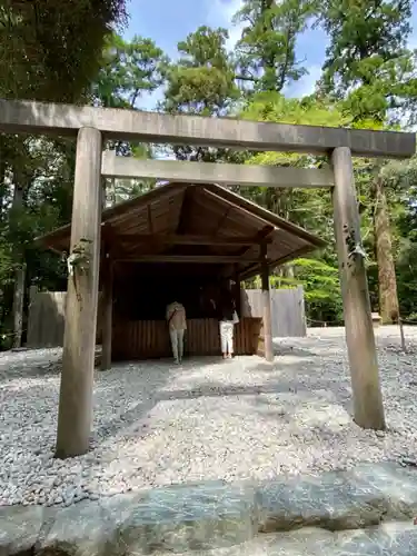 伊勢神宮内宮（皇大神宮）の鳥居