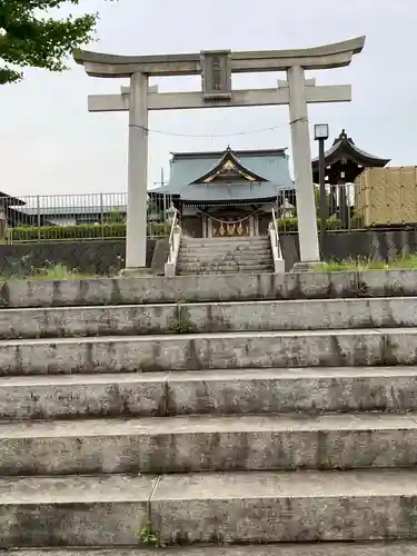 栗木御嶽神社の鳥居