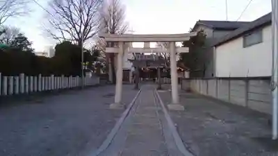 北三谷稲荷神社の鳥居