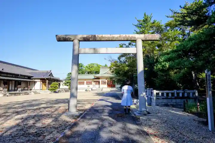 安城神社の鳥居