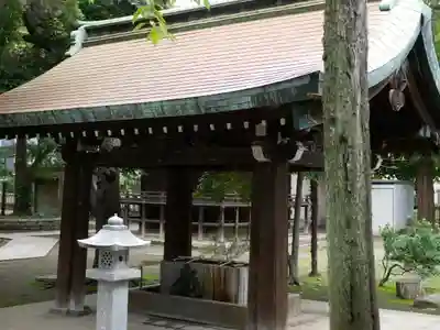 川口神社の手水舎