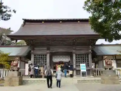 大洗磯前神社の山門・神門
