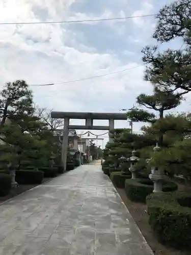 田村神社の鳥居