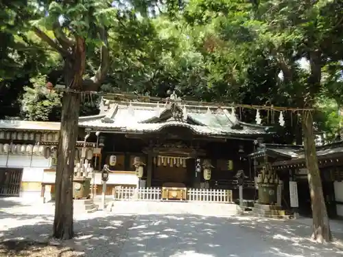 調神社の本殿