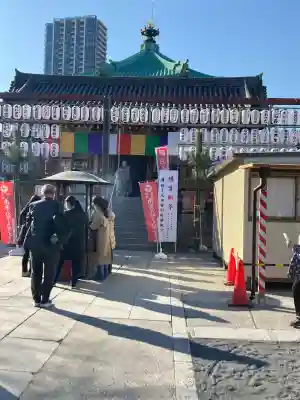 寛永寺不忍池弁天堂の初詣