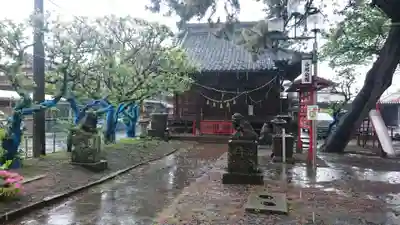 青梅神社の本殿・本堂