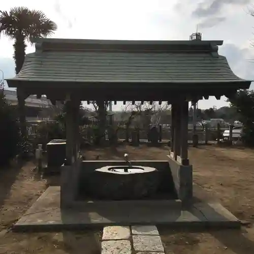 側高神社の手水舎