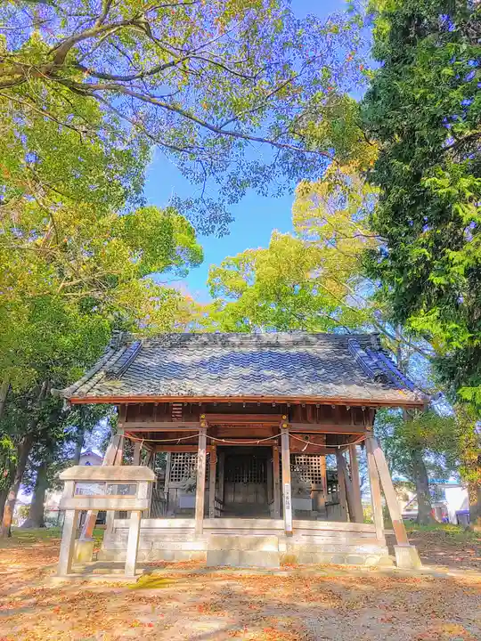 八幡神社(柴ケ森八幡社)の本殿・本堂