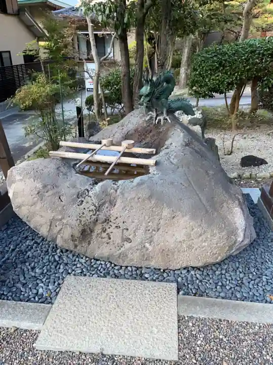 倶利加羅不動寺の手水舎