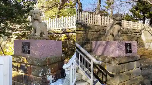 室蘭八幡宮の狛犬