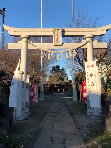 姫宮神社の鳥居