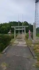 小山神社の鳥居