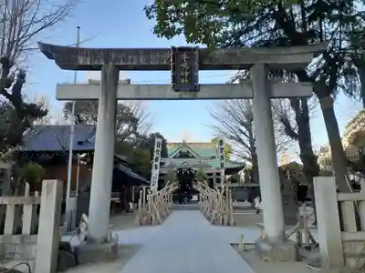 牛嶋神社の初詣