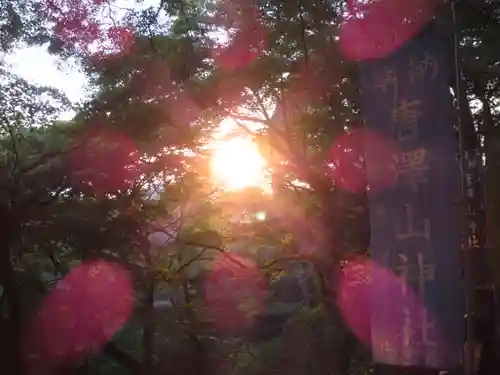 唐澤山神社の自然