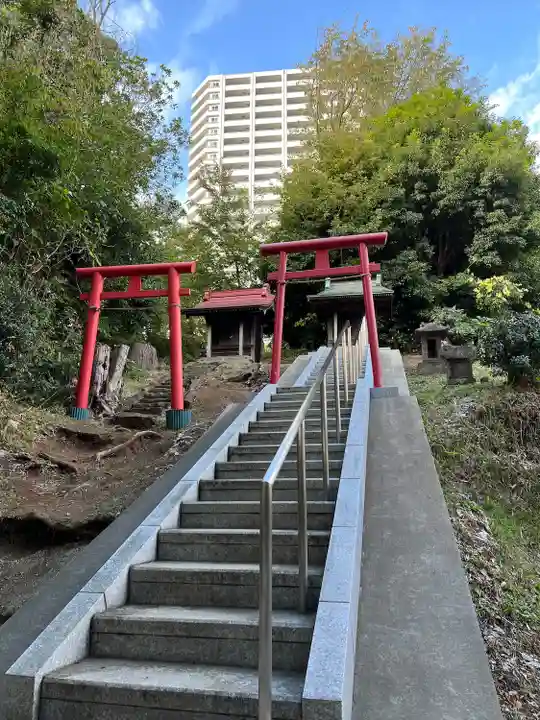 白旗神社(品濃白旗神社)(神奈川県)