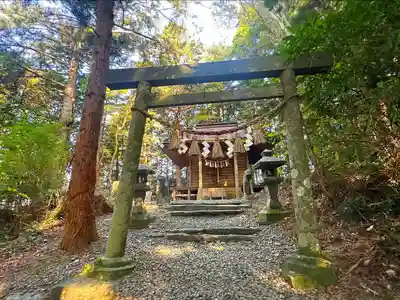 零羊崎神社の鳥居