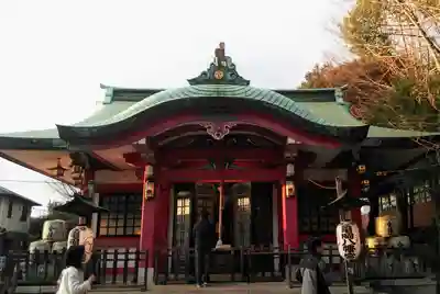 市谷亀岡八幡宮の本殿・本堂