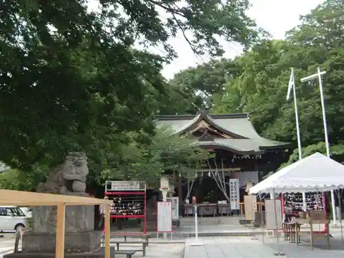 鎮守氷川神社の本殿