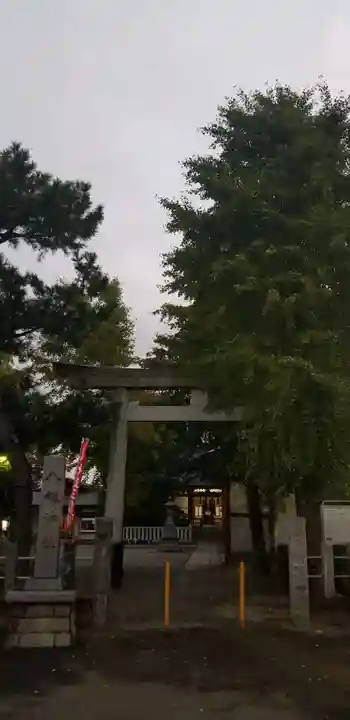 八劔神社の鳥居