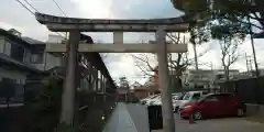 西院春日神社の鳥居