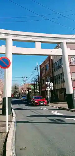 葛飾八幡宮の鳥居