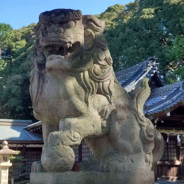 成海神社の狛犬