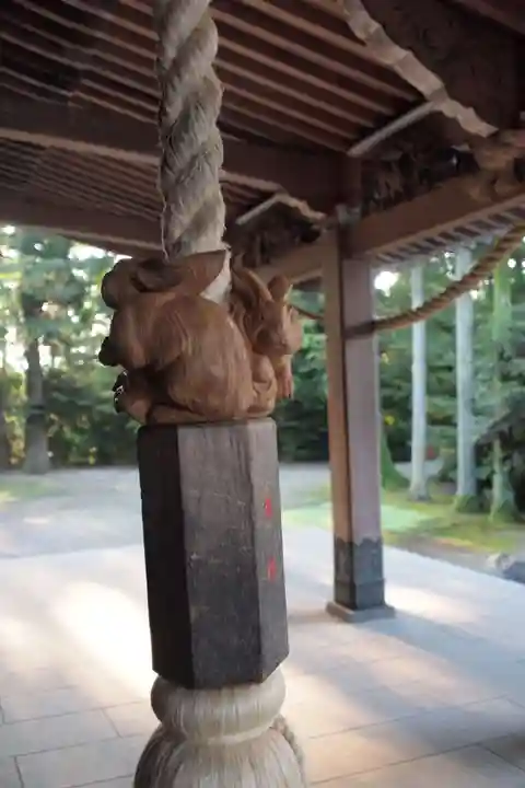 越中一宮 髙瀬神社の本殿・本堂