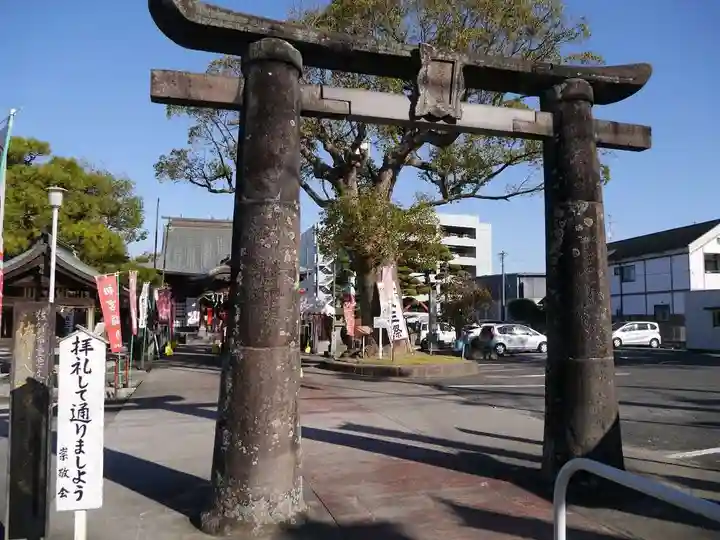 龍造寺八幡宮の鳥居