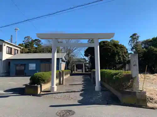 神明神社の鳥居