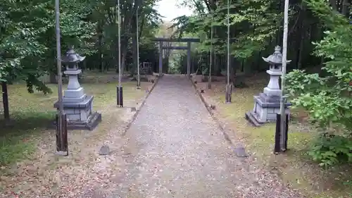 神居神社の鳥居