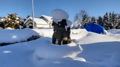 美瑛神社の狛犬