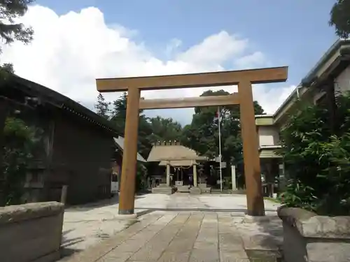 寒川神社の鳥居