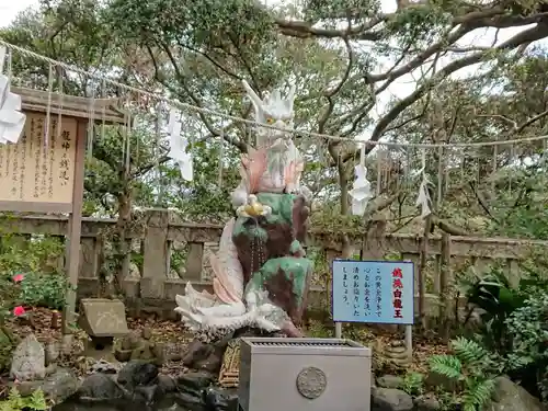 江島神社の狛犬