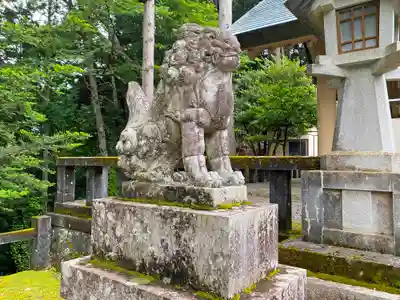 小河内神社の狛犬