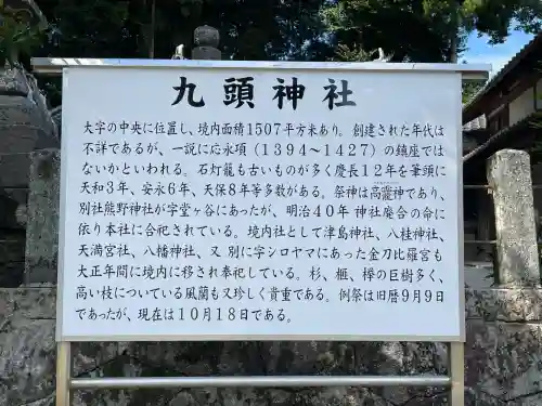 九頭神社(室生下笠間)(奈良県)