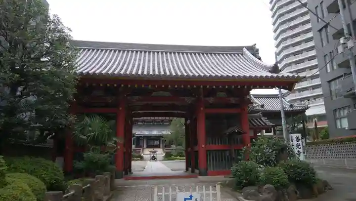 浄土宗南命山善光寺の山門・神門