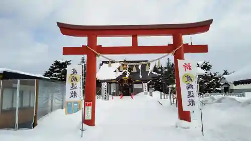 美瑛神社の鳥居