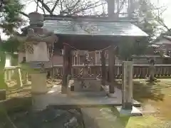 神明神社の手水