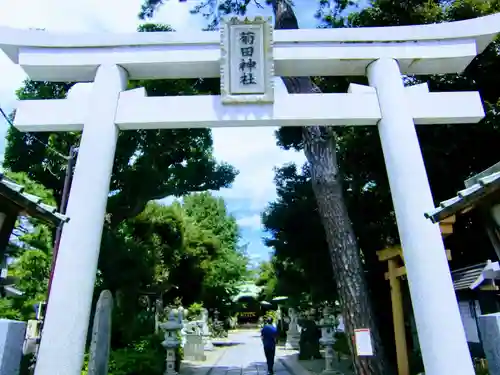 菊田神社の鳥居