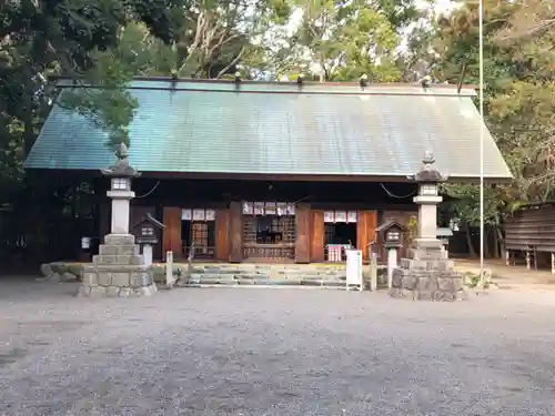 蒲神明宮の本殿・本堂