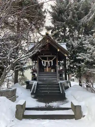 真駒内神社の本殿・本堂