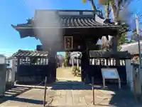 佐間天神社の山門・神門