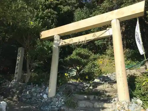 伊射波神社の鳥居