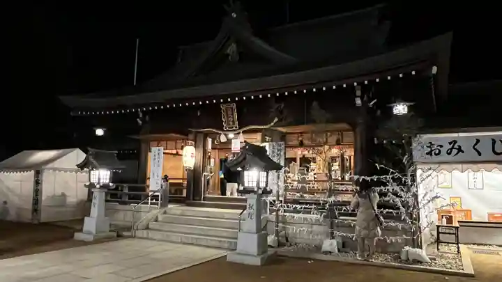 多井畑厄除八幡宮の本殿・本堂