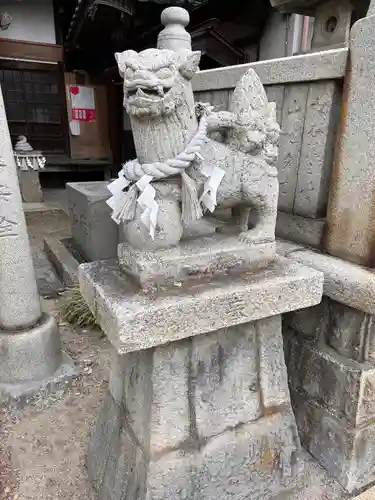 琴平神社の狛犬