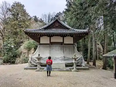 阿賀神社の本殿・本堂