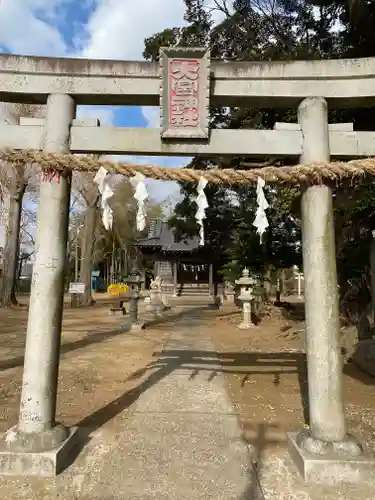 大宮神社の鳥居